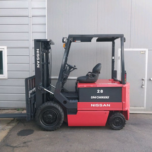 닛산 전동지게차 2.8톤 싸이드쉬프트 3단4.3M