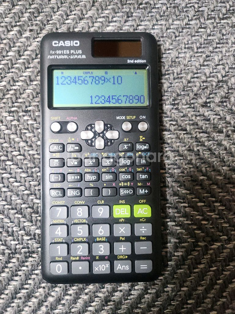 카시오 공학용계산기 FX-991ES 팝니다--1