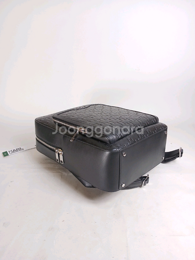 칼라거펠트 loom lea 검정 가죽 남성 백팩--6