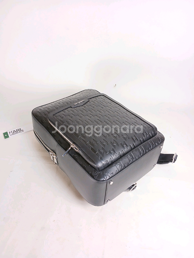 칼라거펠트 loom lea 검정 가죽 남성 백팩--5