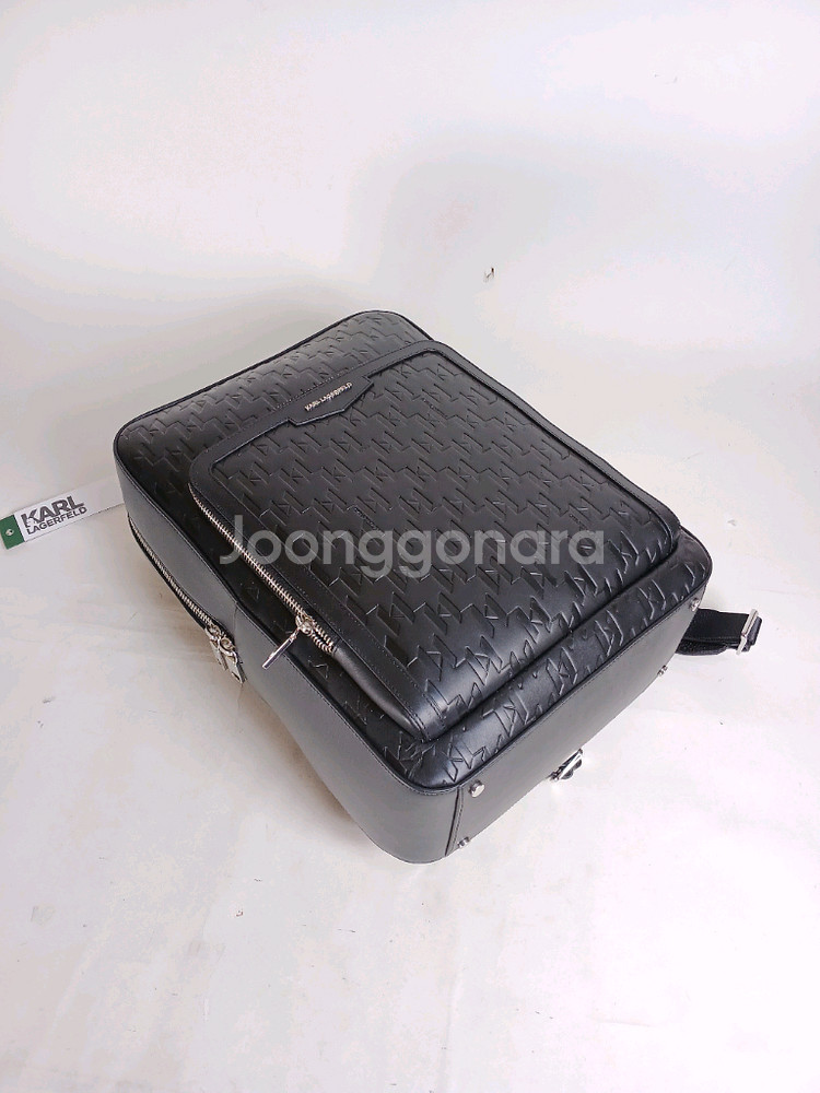 칼라거펠트 loom lea 검정 가죽 남성 백팩--7