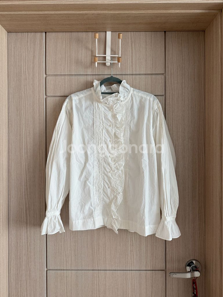 Nigel cabourn 나이젤 카본 프릴 블라우스--3