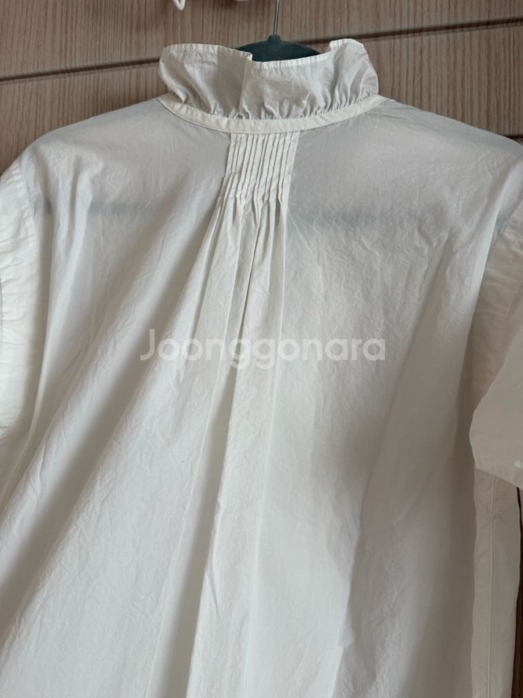 Nigel cabourn 나이젤 카본 프릴 블라우스--8