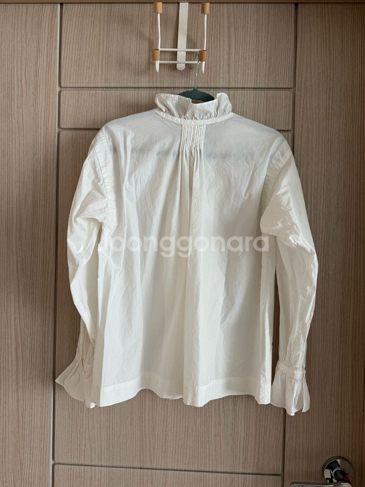 Nigel cabourn 나이젤 카본 프릴 블라우스--7