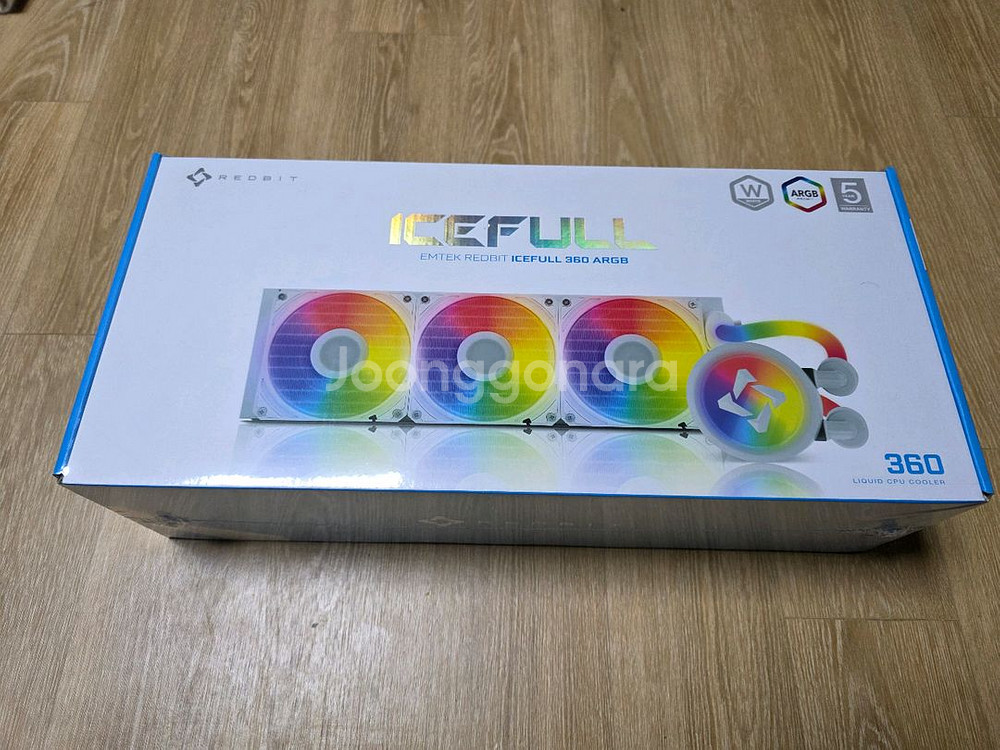 이엠텍 레드빗 ICEFULL 360 ARGB 수냉쿨러--0