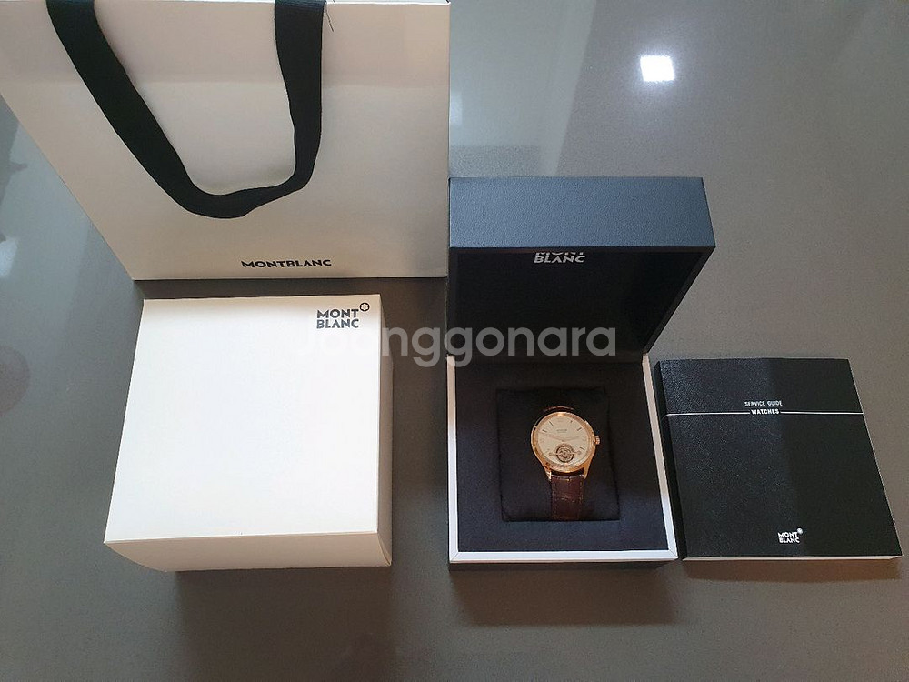 몽블랑 뚜르비옹 헤리티지 크로노매트리_신세계 강남점--0
