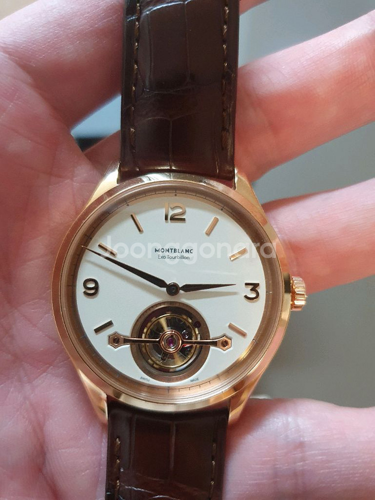 몽블랑 뚜르비옹 헤리티지 크로노매트리_신세계 강남점--3