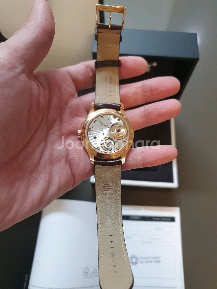 몽블랑 뚜르비옹 헤리티지 크로노매트리_신세계 강남점--6