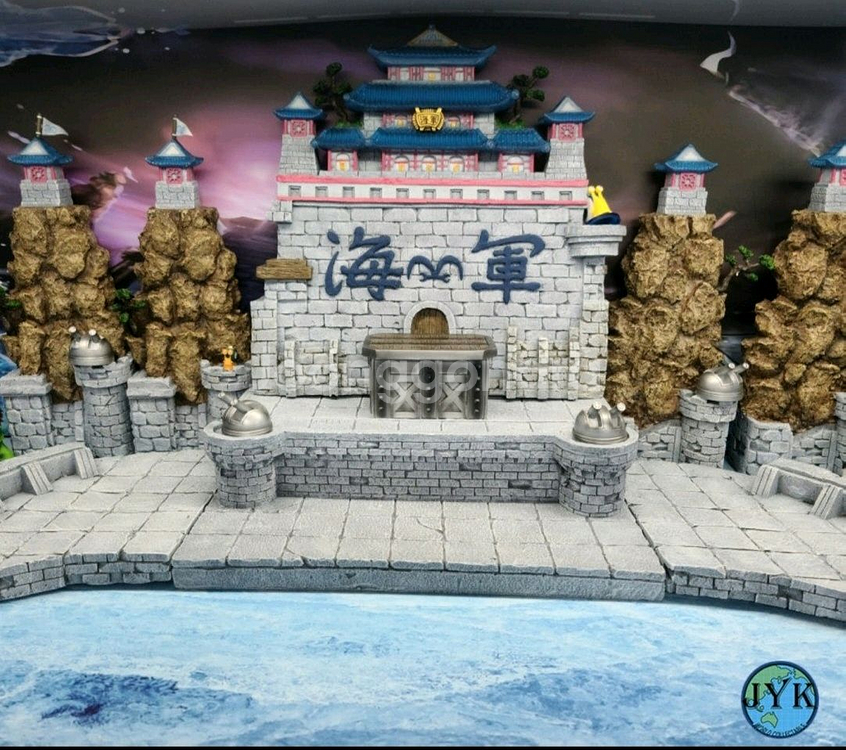 가격조율0)원피스.정상결전.디오라마.월콜.장식장.레진--6