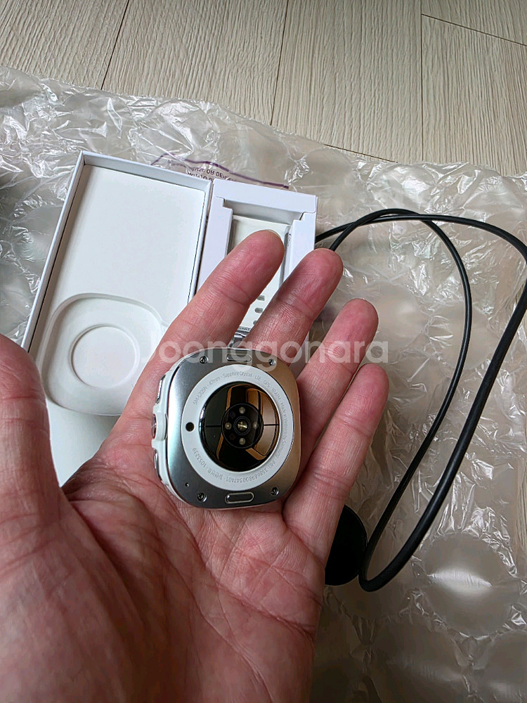 갤럭시워치7 울트라 티타늄화이트 단말자급제(32g)--3