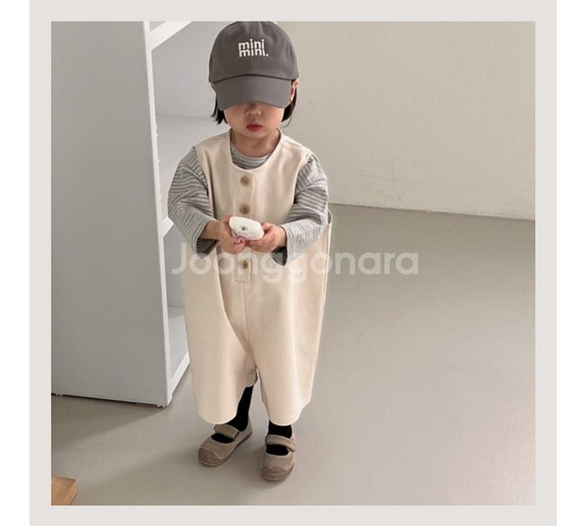 미니미니 new 볼캡 그레이--0