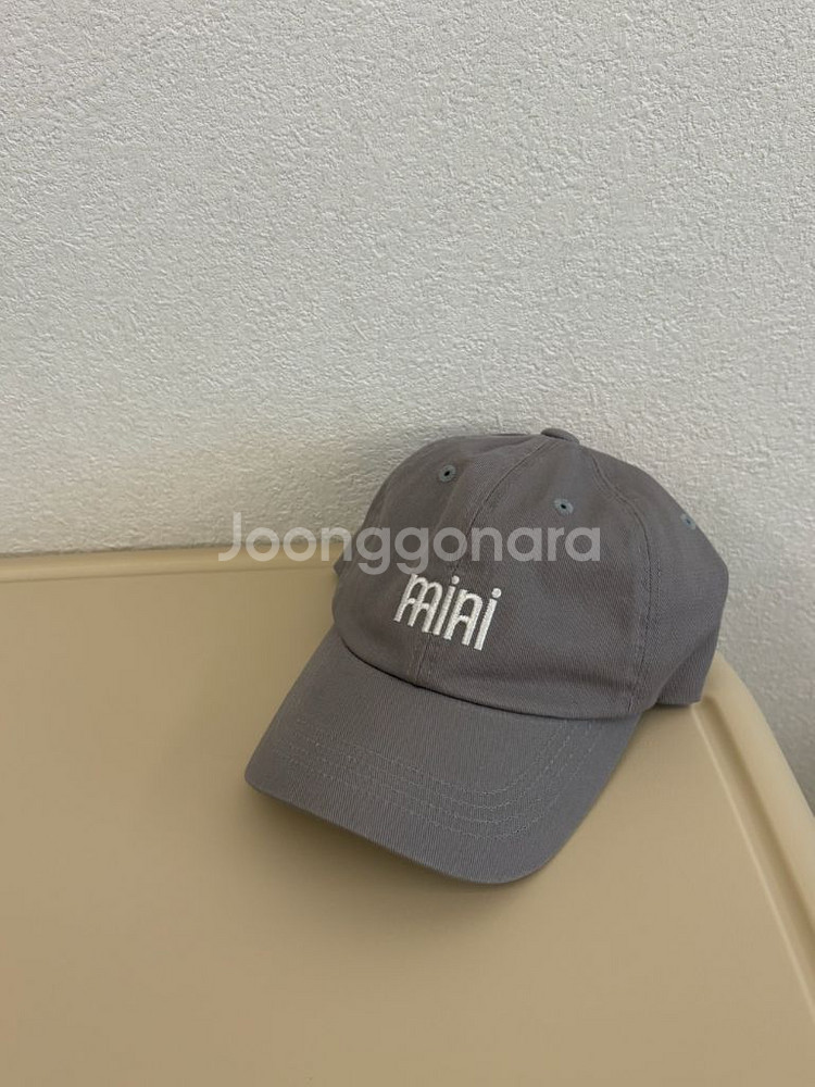 미니미니 new 볼캡 그레이--3