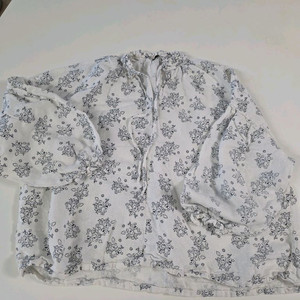 더뉴소사이어티 10y 린넨 블라우스