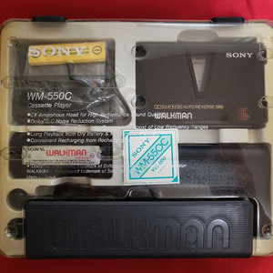 소니워크맨 WM-550C 민트급 풀세트 정상작동품