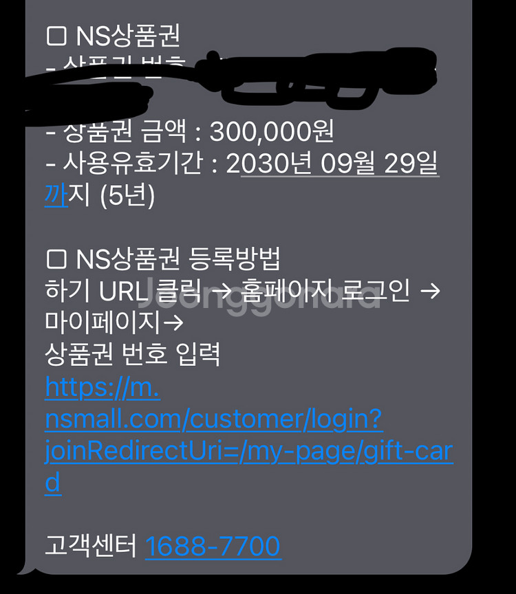 ns상품권 30만원권--0