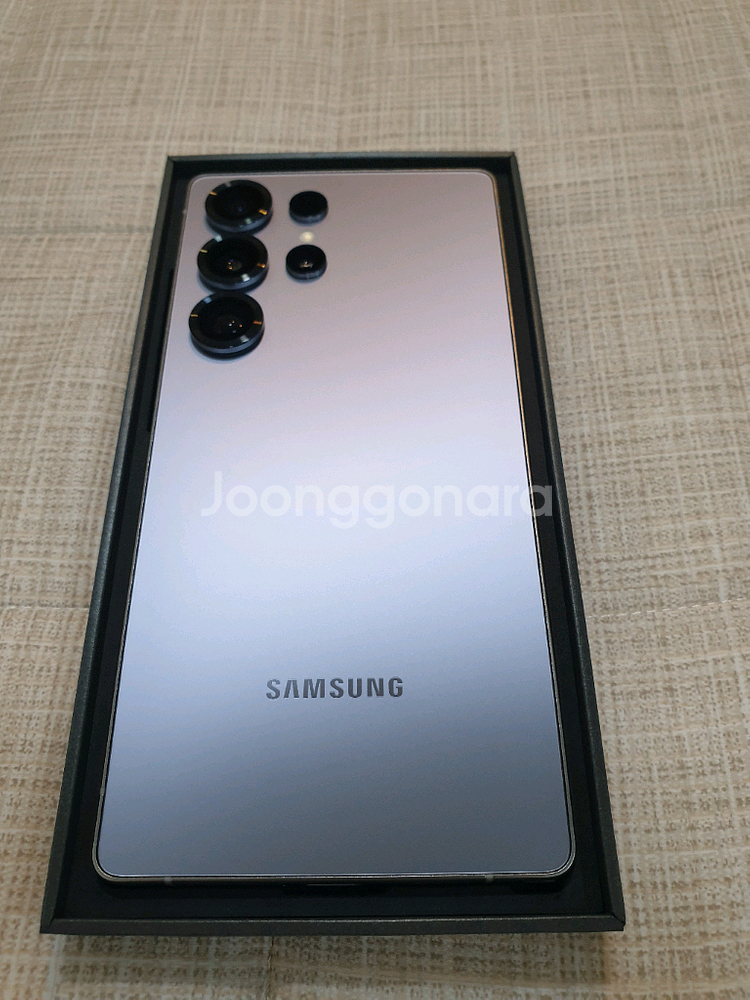 갤럭시 s25울트라 티타늄 실버 블루 512GB--1
