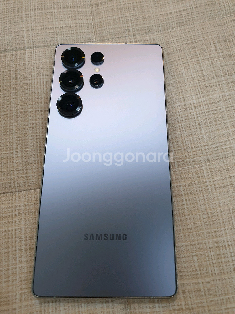 갤럭시 s25울트라 티타늄 실버 블루 512GB--5