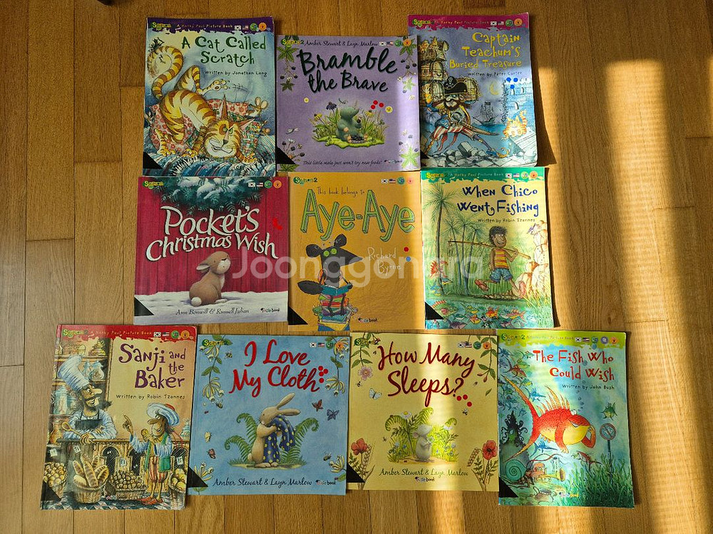 잠수네 영어 j3 j4 와이즈픽처북, 웅진영어책 원서--5