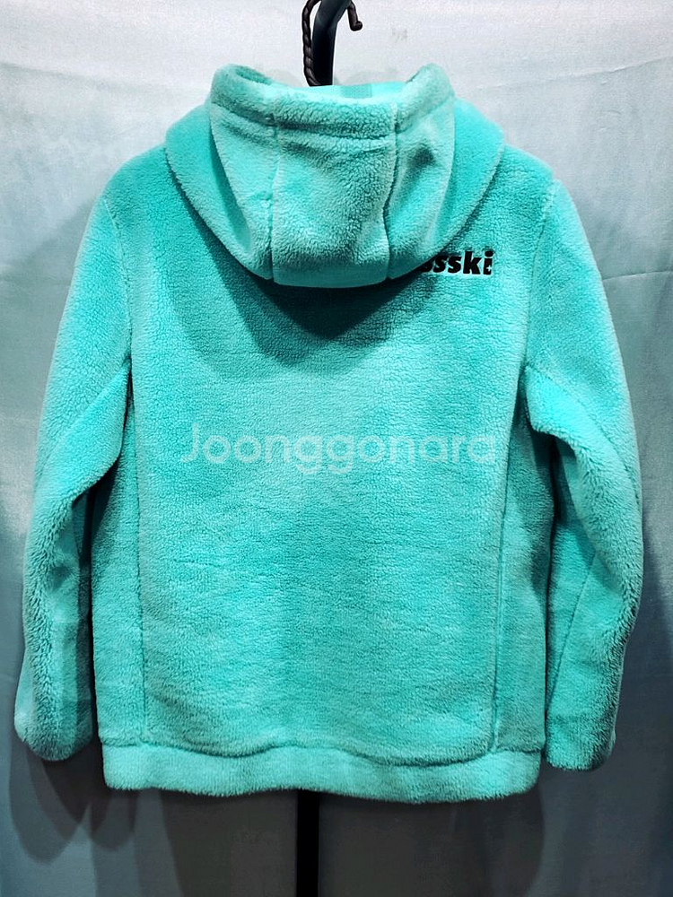 +무료배송+데상트 스위스스키팀 셰르파 플리스 후드집업 95--2