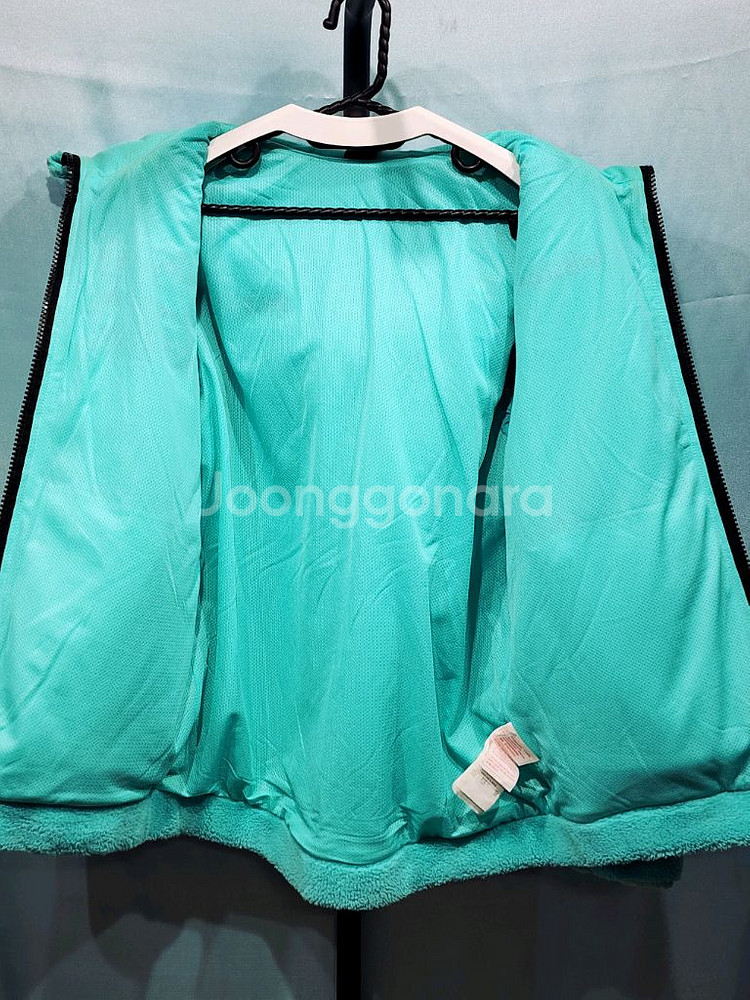 +무료배송+데상트 스위스스키팀 셰르파 플리스 후드집업 95--1