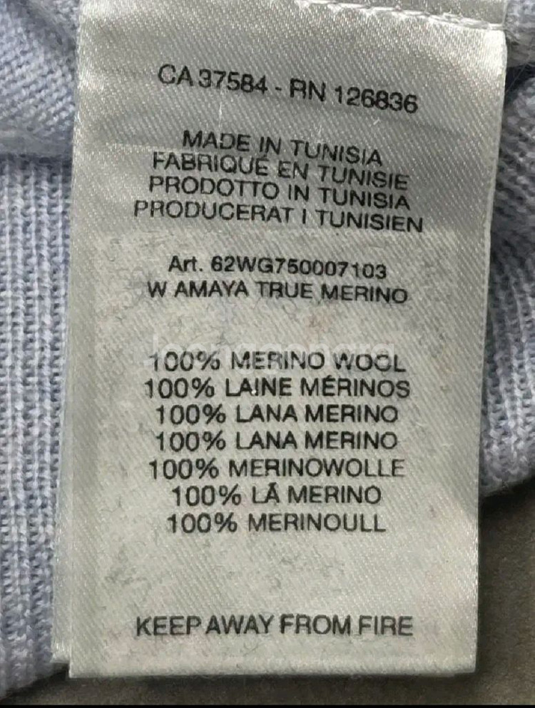 제이린드버그 메리노울 니트 탑 XS사이즈--6