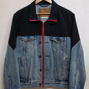 리바이스 데님자켓. M 실착용L-100.