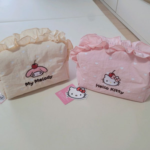 산리오 마이멜로디 헬로키티 파우치새것 개당8천원 크기큼