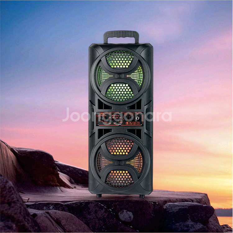 야외용 6.5더블 노래방 블루투스 스피커--0