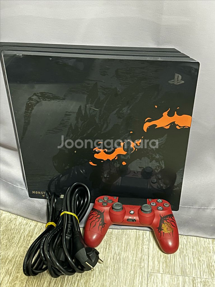플스4 PS4 프로 몬스터헌터 에디션 6.02--0