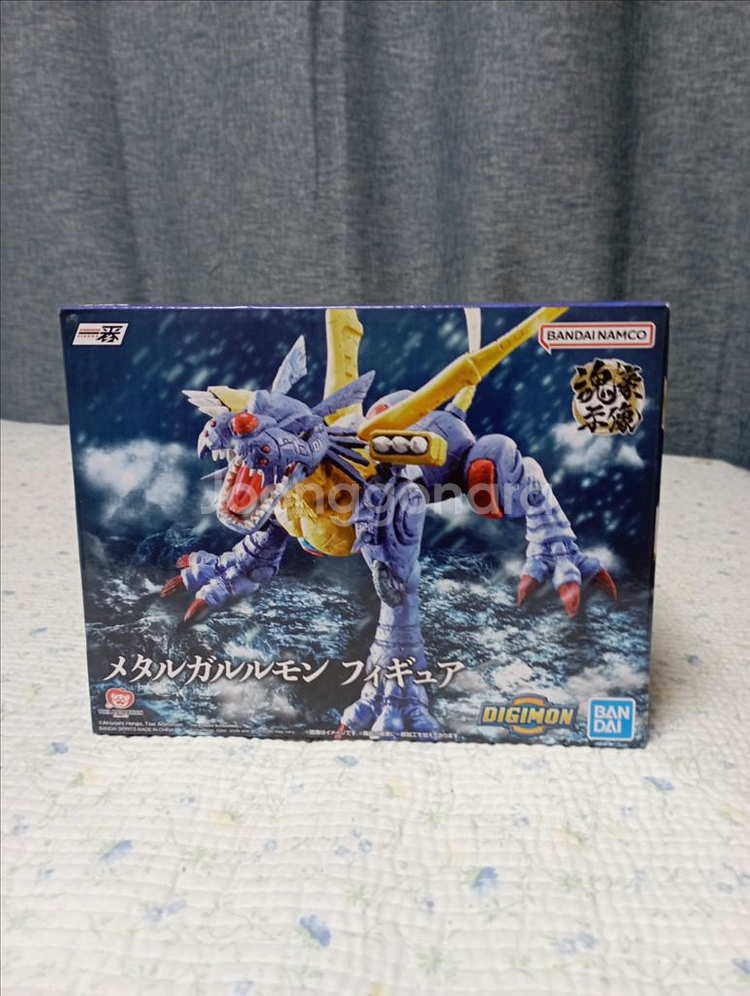 미개봉 디지몬 제일복권 B상 메탈가루몬 해외판--0