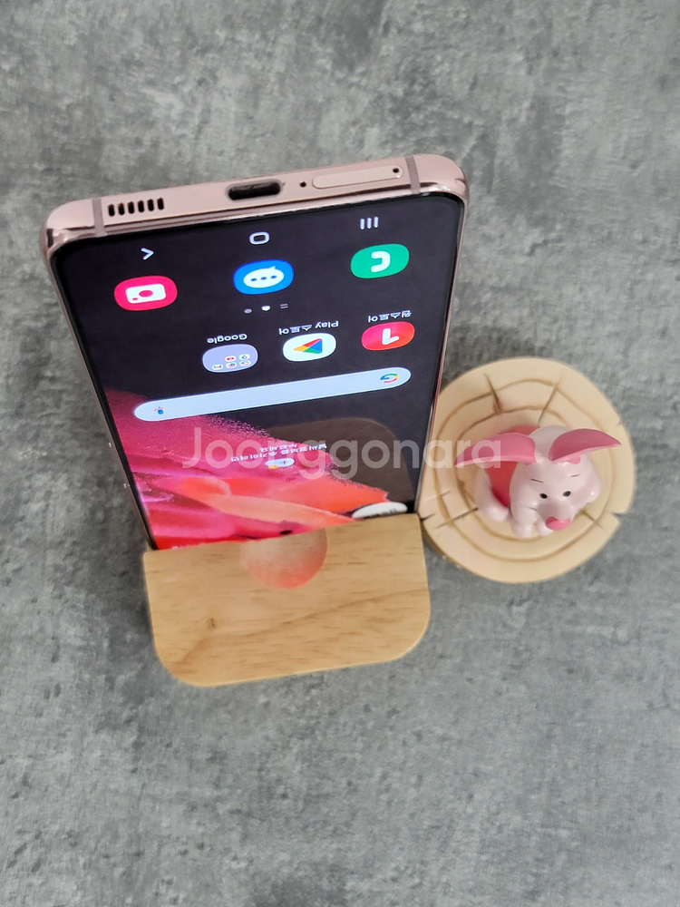 행사 갤럭시S21 핑크 판매해요 풍무역중고폰 G991--3