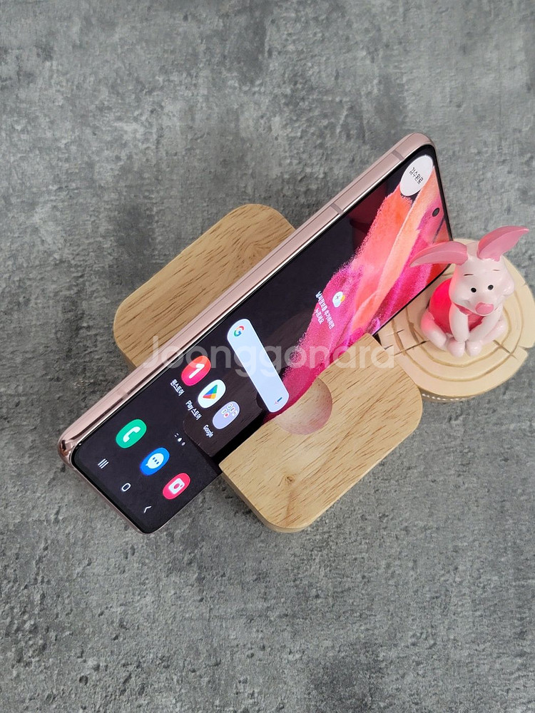 행사 갤럭시S21 핑크 판매해요 풍무역중고폰 G991--5