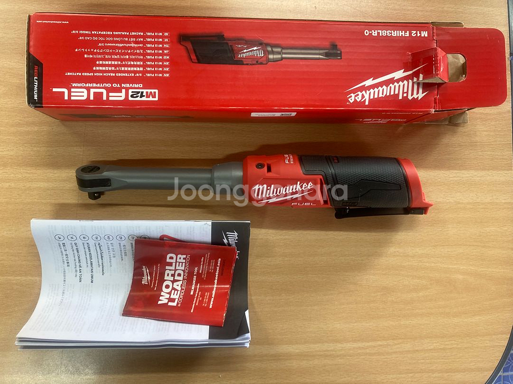 밀워키 M12 FIR38LR 롱리치 라쳇 FIR38LR--0