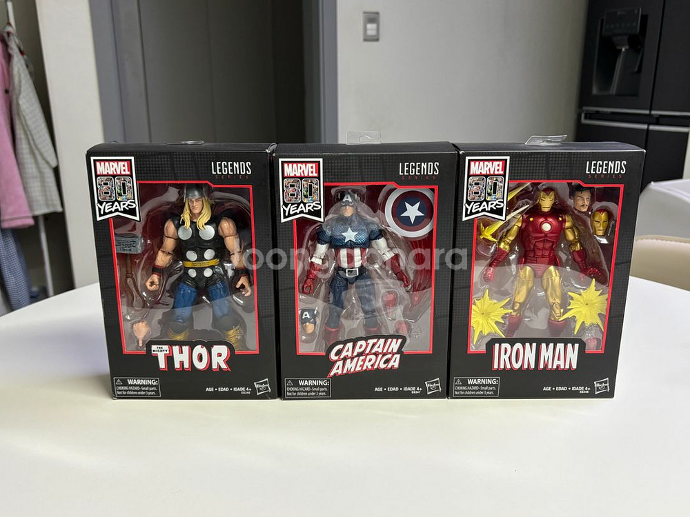 마블레전드 80주년 캡틴아메리카, 아이언맨, 토르--0