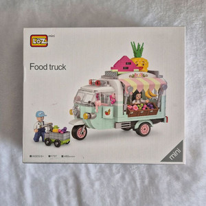 LOZ 미니레고블럭 푸드트럭(1737) 미개봉