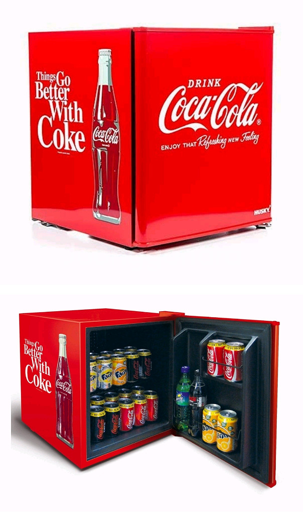 HCK 코카콜라 미니냉장고 48L 미개봉 새상품--0