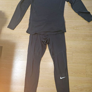 (XL) 나이키 드라이핏 상하의 세트 블랙(1회 착용)