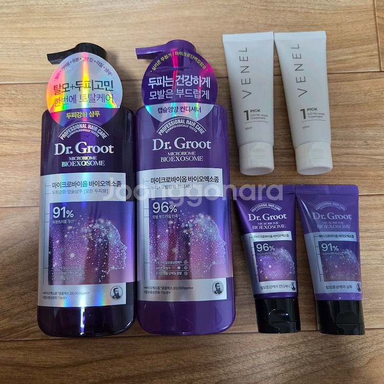 반택천원) 닥터그루트 샴푸,컨디셔너+노워시 트리트먼트--0