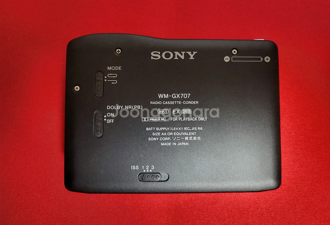 소니워크맨 WM-GX707 깨끗한 정상작동품--1