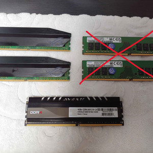 pc용 중고 ddr4 8gb 16gb 램 판매합니다