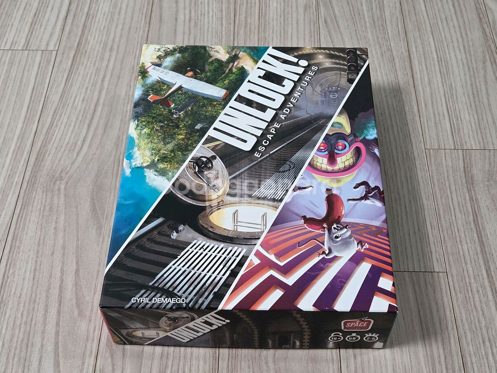 보드게임 언락 1 UNLOCK 영문판--0