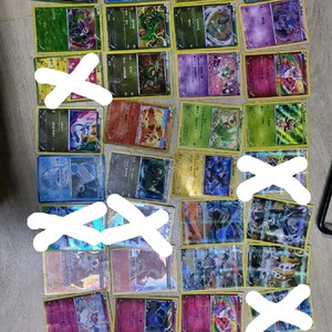 포켓몬카드 고전 홀로그램 및 희귀카드