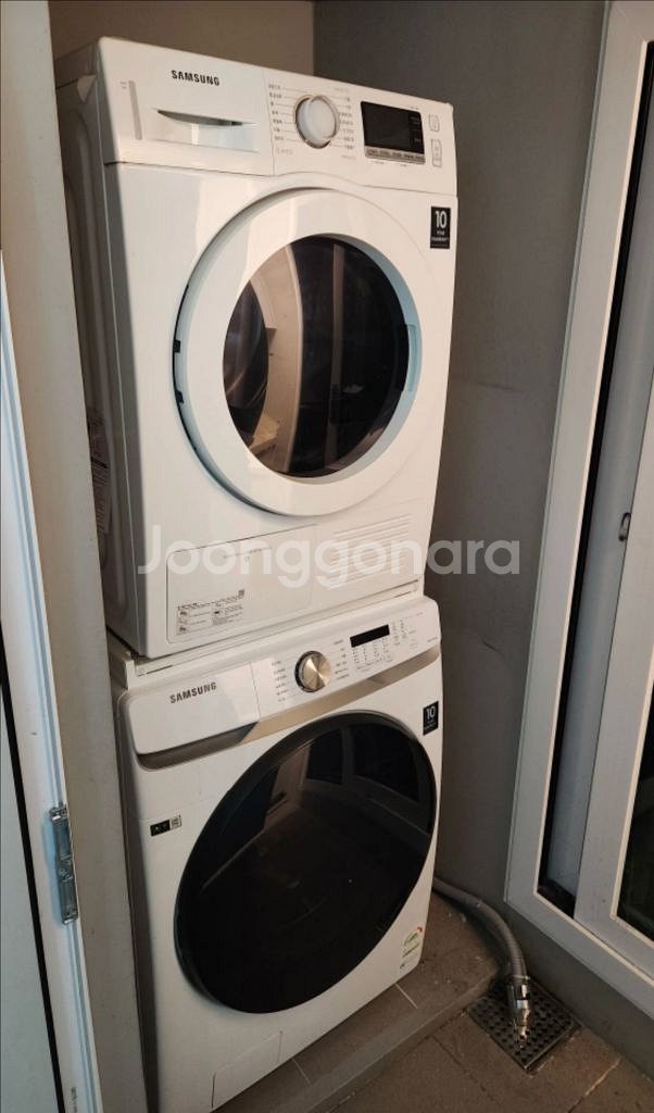 [용달비포함] 삼성 19kg 세탁기 + 9kg 건조기--0