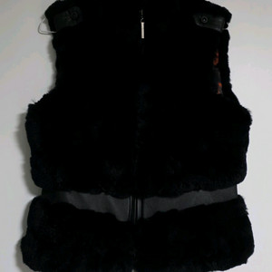 ( 새상품)덴마크 모스에디션 여성 퍼 소가죽 조끼 66