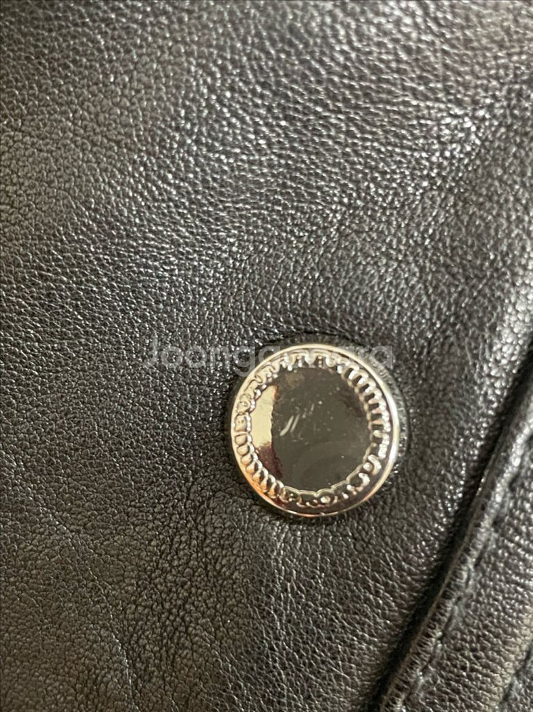 버버리 가죽 라이더 자켓--6