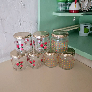 레트로 유리병 총7개 한몫가격