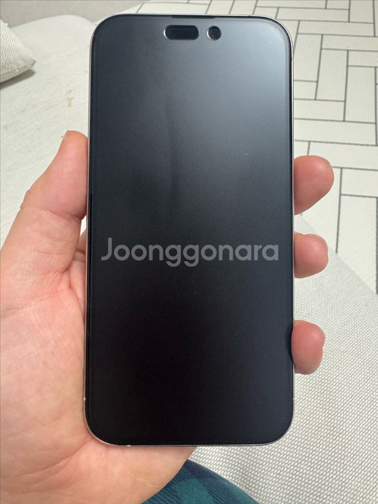 아이폰 15프로 128 실버--0