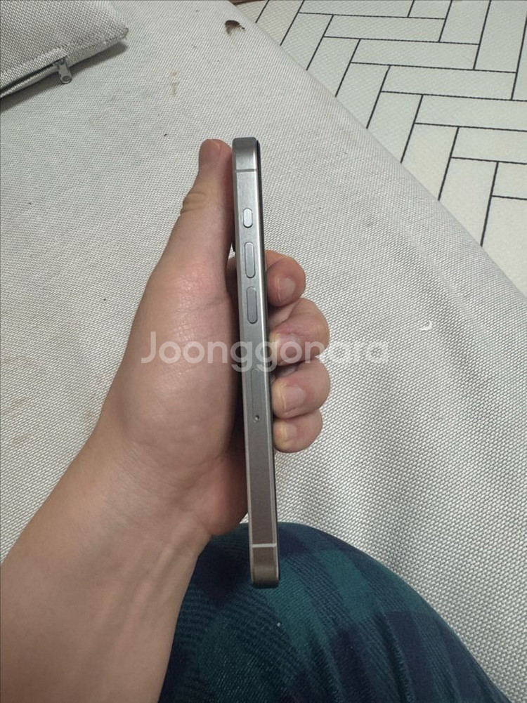 아이폰 15프로 128 실버--4