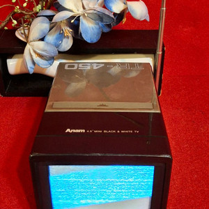 옛 아남전자 경비실TV