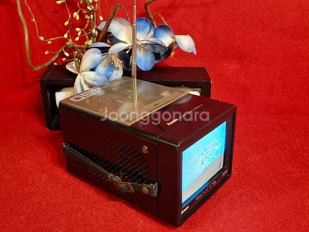 옛 아남전자 경비실TV--3